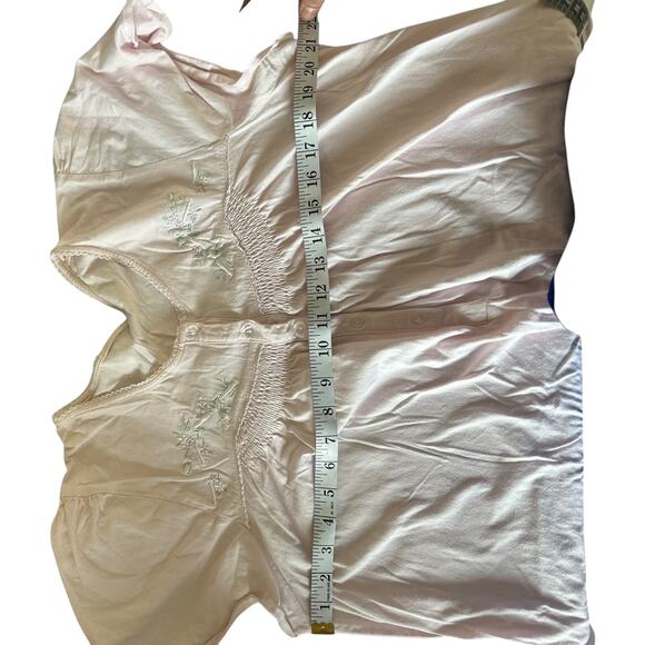 Vintage Cotton Mini Nightgown – Farmers Daughter, Embroidered Floral Large 218 - Picture 7 of 7